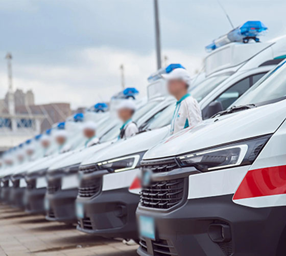 额尔古纳市服务车队展示